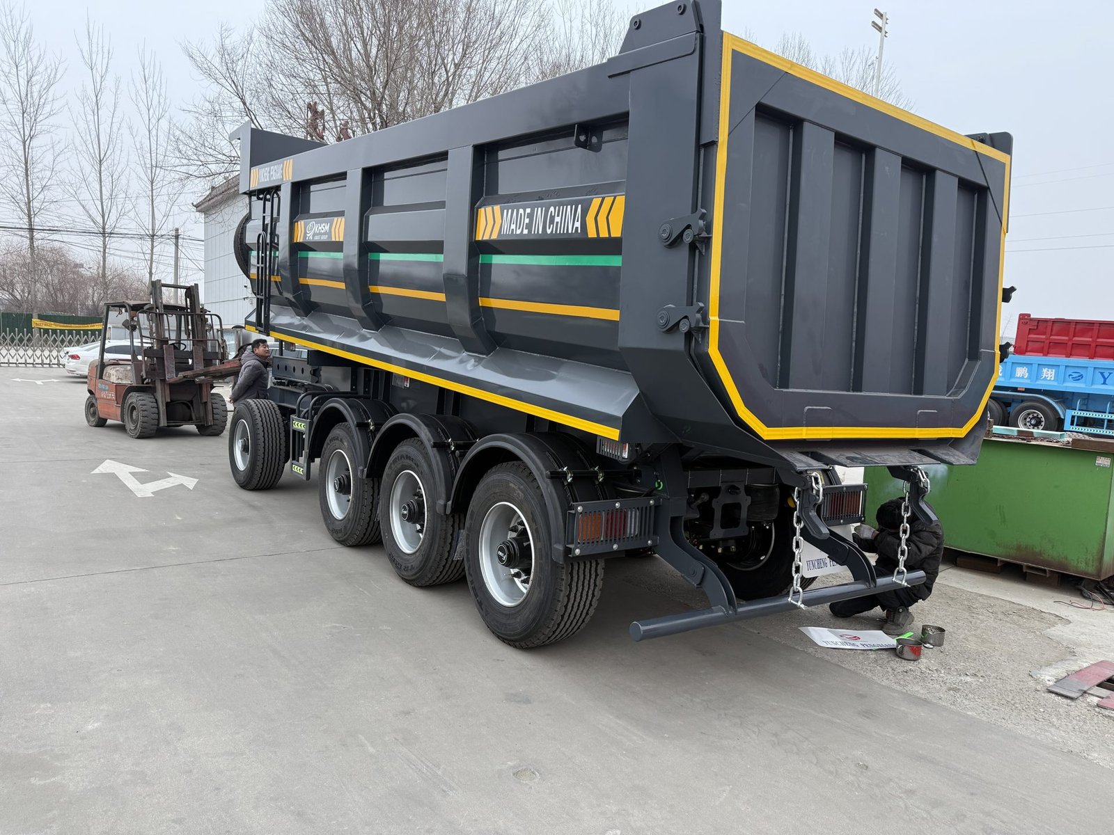 Rear Tipper Semi-Trailer