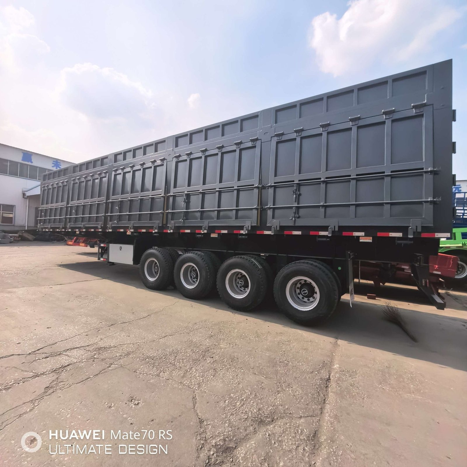Skeletal Tipper Trailer